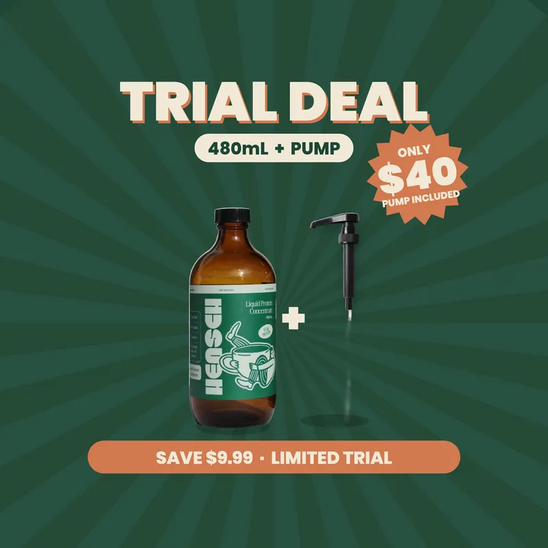 Liquid Protein 480mL + Pump Bundle